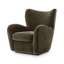 Load image into Gallery viewer, Green chair
Velvet
Velvet accent chair
Living room furniture
Non-Swivel
Modern Chair
Lounge Chair
Upholstered green chair
Statement Chair
Velvet accent chair
green armchair