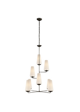 Load image into Gallery viewer, Fontaine Vertical Chandelier