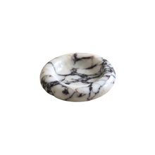 Load image into Gallery viewer, marble bowl
luxury decor
natural stone bowl
handcrafted decor
polished marble
white marble
burgundy veining
taupe marble
veined stone
artisanal home decor
modern luxury
minimalist decor
sculptural decor
statement piece