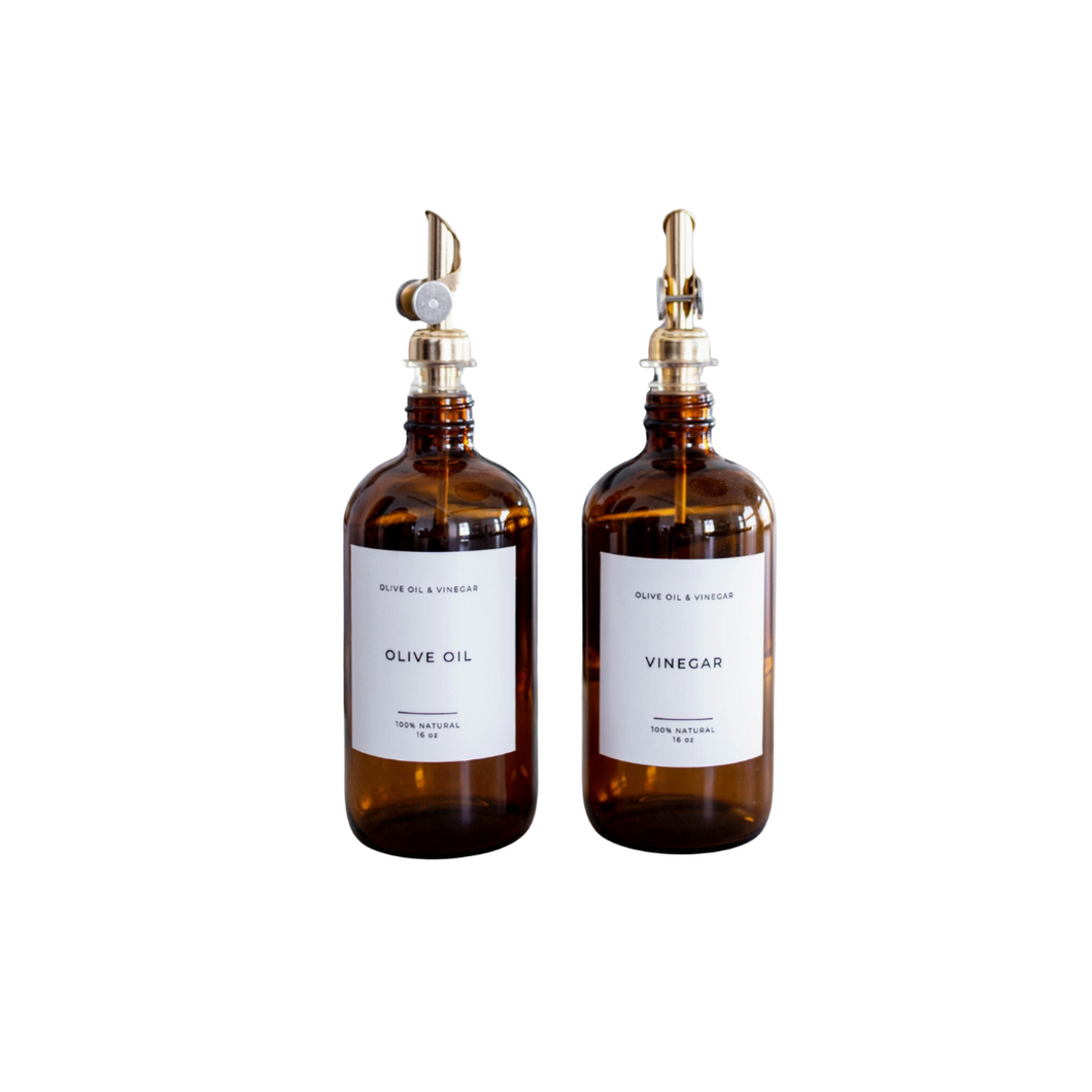 Oil & Vinegar Bottles