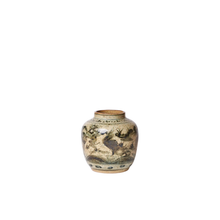 Load image into Gallery viewer, Beau Crane and Deer Vase
