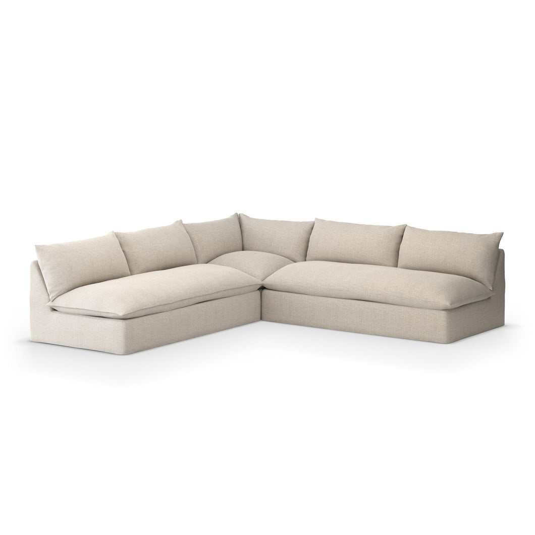 Ojai Outdoor 3-Piece Sectional