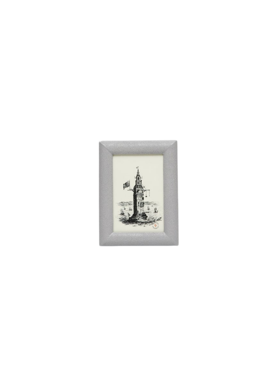 Isla Faux Shagreen Frame