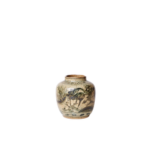 Load image into Gallery viewer, Beau Crane and Deer Vase
