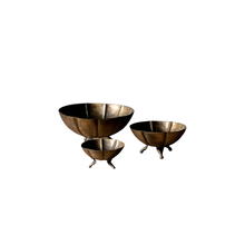 Load image into Gallery viewer, Footed Bowls

Brass Decor

Vintage Inspired

Home Accessories

Decorative Bowls

Jewelry Storage

Elegant Display

Layered Styling

Timeless Design

Interior Accents

Sophisticated Home

Functional Decor

Catch-All Bowls

Dresser Decor

Shelf Styling

