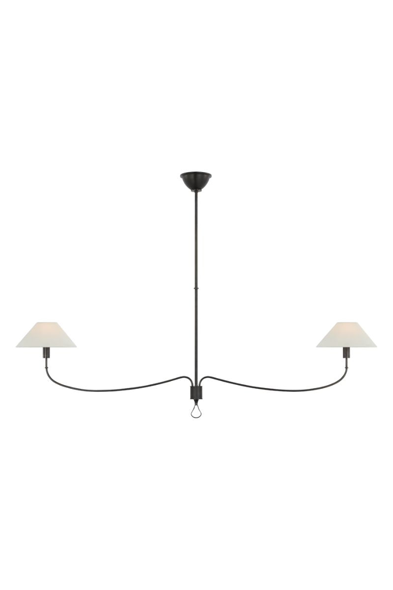 Stevie Interiors Griffin Grande Linear Chandelier