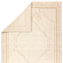 Load image into Gallery viewer, vintage rug
modern rug
wool rug
beige rug
cream rug
medallion rug
fringe rug
global style rug
stain resistant rug
soft wool rug
handwoven rug
living room rug
timeless rug
ethical rug
luxury rug
