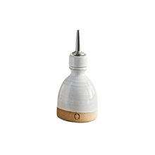 Load image into Gallery viewer, oliver bottle
olive oil bottle
oil dispenser
stoneware bottle
ceramic cruet
handmade pottery
mini bottle
kitchen bottle
