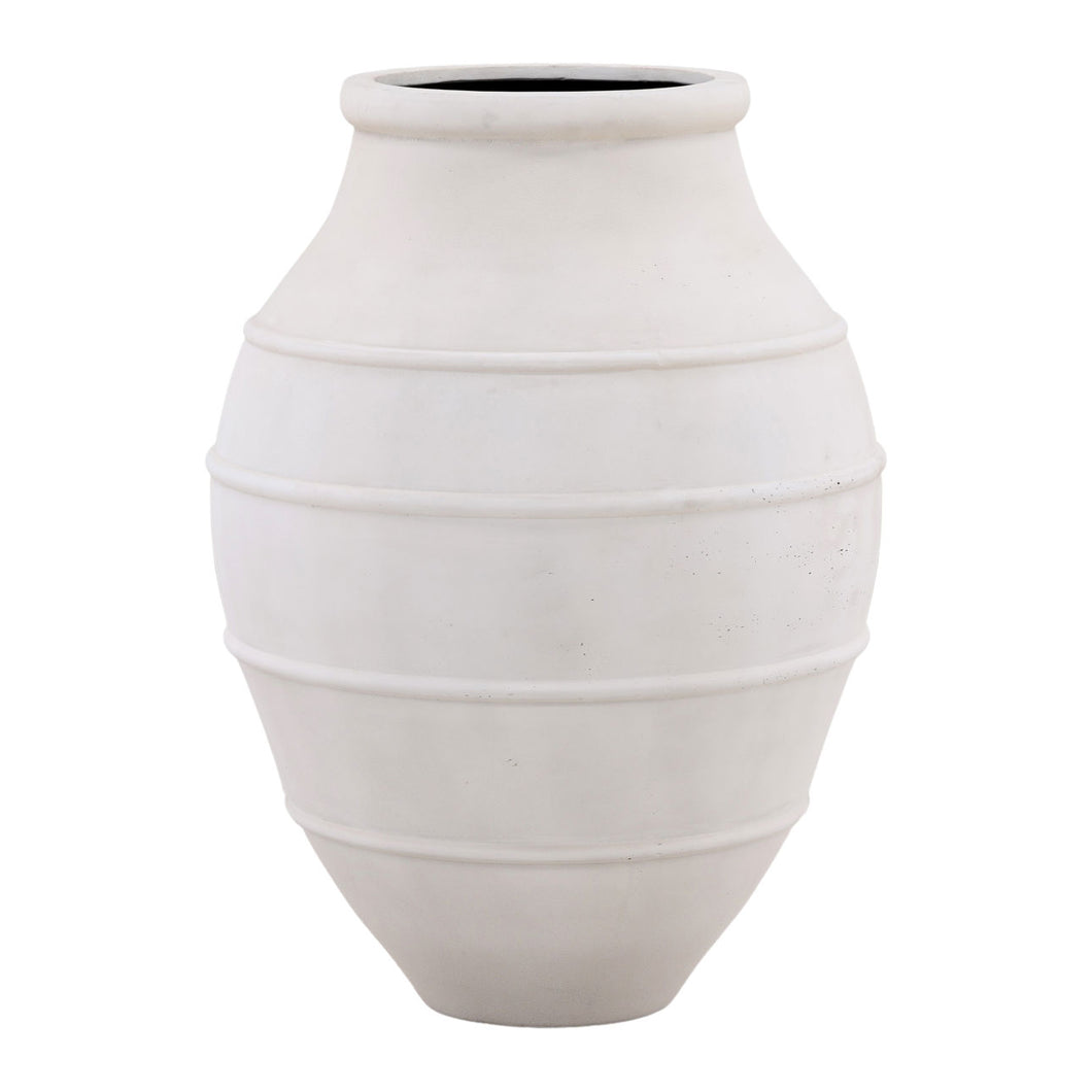 ivory cement vase
modern vase
minimalist décor
contemporary vase
cement vessel
large decorative vase
sculptural home décor
sleek modern accent
neutral home accessory
durable indoor vessel
statement vase
minimalist vessel
modern cement décor
smooth silhouette vase
elegant home styling