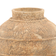 Load image into Gallery viewer, Terracotta
Clay pot
Vintage vessel
Rustic décor
Aged finish
Mediterranean style
Old world charm
Earthenware
Wabi-sabi décor
Handcrafted
Distressed pottery
European farmhouse
Antique-inspired
Timeless piece
Garden planter
Collected look
Weathered patina
Organic design
Neutral home décor
Artisan pottery
