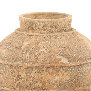 Terracotta
Clay pot
Vintage vessel
Rustic décor
Aged finish
Mediterranean style
Old world charm
Earthenware
Wabi-sabi décor
Handcrafted
Distressed pottery
European farmhouse
Antique-inspired
Timeless piece
Garden planter
Collected look
Weathered patina
Organic design
Neutral home décor
Artisan pottery