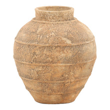 Load image into Gallery viewer, Terracotta
Clay pot
Vintage vessel
Rustic décor
Aged finish
Mediterranean style
Old world charm
Earthenware
Wabi-sabi décor
Handcrafted
Distressed pottery
European farmhouse
Antique-inspired
Timeless piece
Garden planter
Collected look
Weathered patina
Organic design
Neutral home décor
Artisan pottery
