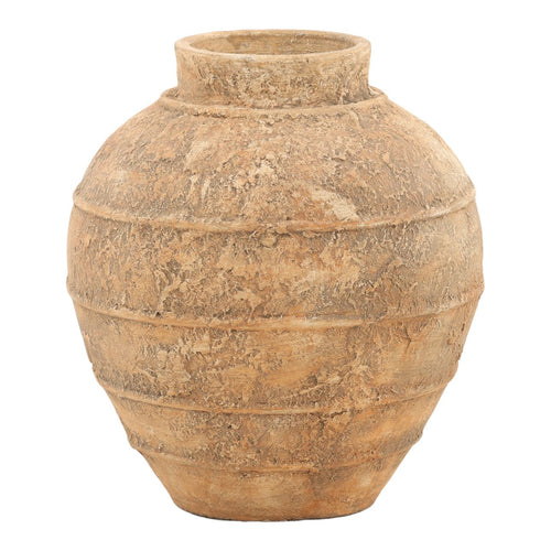 Terracotta
Clay pot
Vintage vessel
Rustic décor
Aged finish
Mediterranean style
Old world charm
Earthenware
Wabi-sabi décor
Handcrafted
Distressed pottery
European farmhouse
Antique-inspired
Timeless piece
Garden planter
Collected look
Weathered patina
Organic design
Neutral home décor
Artisan pottery