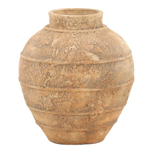 Terracotta
Clay pot
Vintage vessel
Rustic décor
Aged finish
Mediterranean style
Old world charm
Earthenware
Wabi-sabi décor
Handcrafted
Distressed pottery
European farmhouse
Antique-inspired
Timeless piece
Garden planter
Collected look
Weathered patina
Organic design
Neutral home décor
Artisan pottery