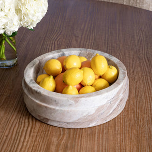 marble bowl
brown marble décor
marble centerpiece
decorative bowl
modern marble accent
veined marble bowl
sophisticated décor
tabletop centerpiece
console décor
luxury home accent
polished marble bowl
marble fruit bowl
statement centerpiece
elegant marble décor
timeless marble accent